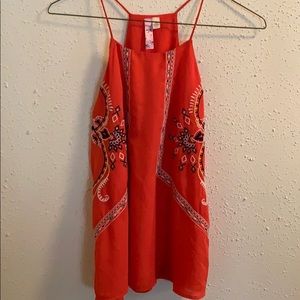 Orange Detailed Tank